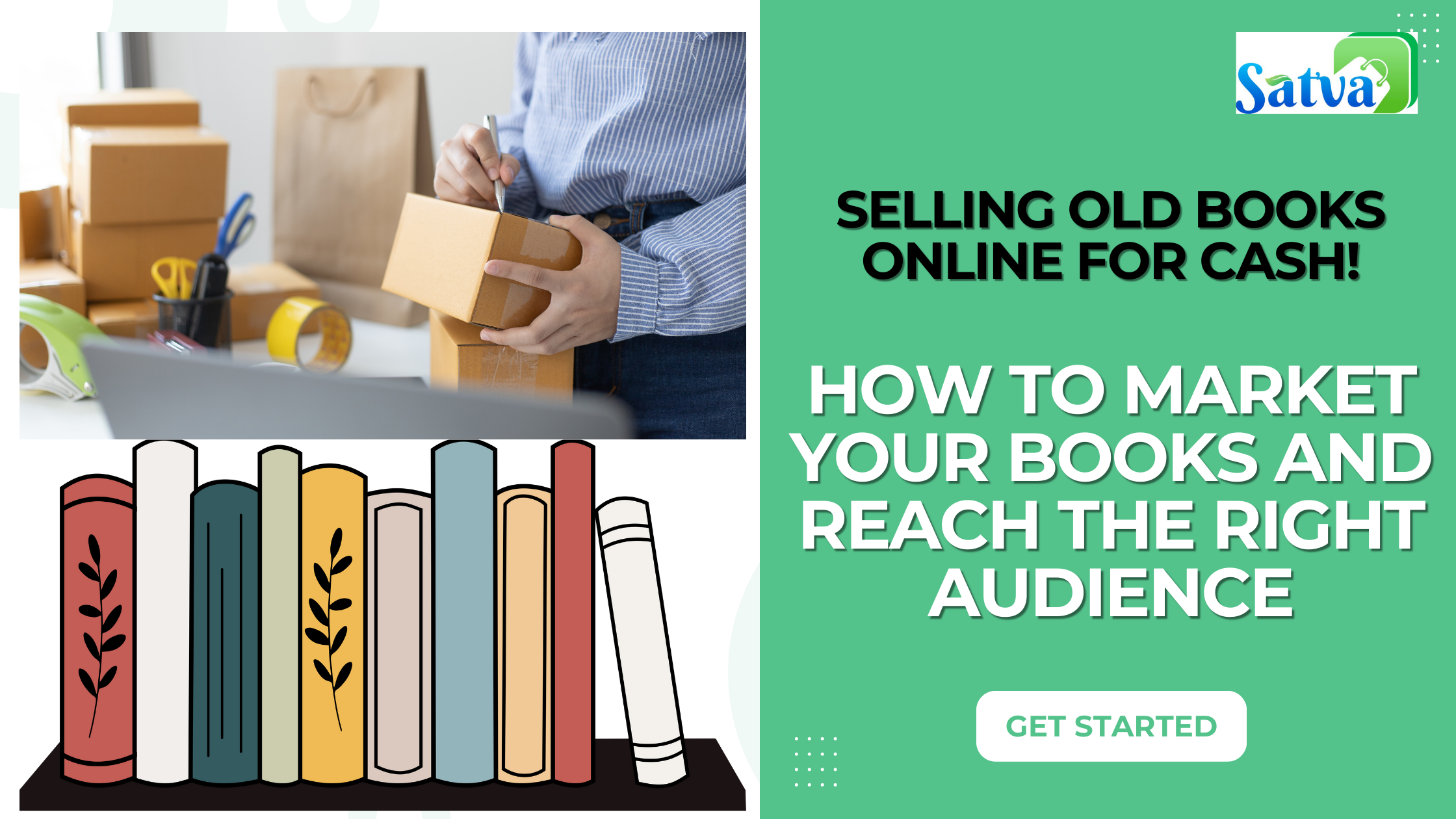 Discover the secrets of selling old books online for cash. Market your books effectively, reach the right audience, and sell with ease using Satva. Start earning from your decluttering journey today!