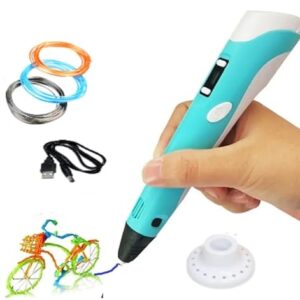 3D Pen for Kids with USB Cable with Filament 3D Drawing Pen 3D Printer Pen Creative Fun Toys for Kids